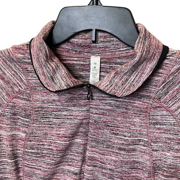 LuLuLemon Athletica Runderful Pullover 1/4 Zip Stretch Running Thumbholes Sleeve - Picture 4 of 12